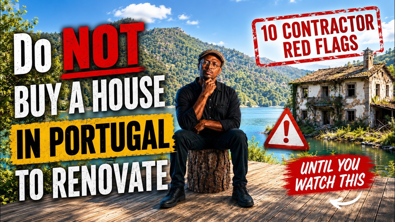 Do NOT Buy a House in Portugal to Renovate Until You Watch This: 10 Contractor Red Flags