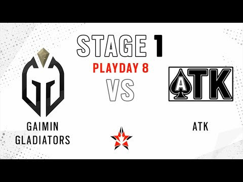 Gaimin Gladiators vs ATK // NA Challenger League - Stage 1 - Playday 7 (no cast)