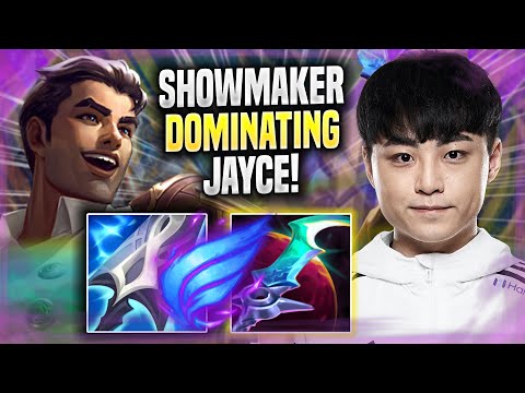 SHOWMAKER DOMINATING WITH JAYCE! - DK ShowMaker Plays Jayce MID vs Syndra! | Season 2022
