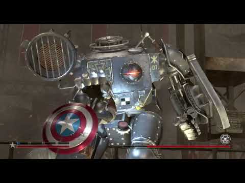 Captain America - Super Soldier (Iron Cross and Red Skull Boss Fight)