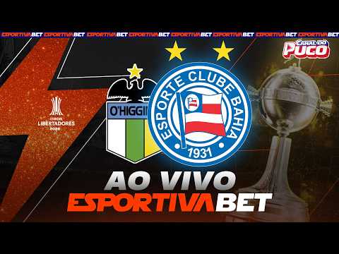 🚨 JOGO AO VIVO 🚨O’HIGGINS X BAHIA - LIBERTADORES 2026