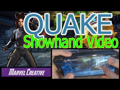 Showhand playing Quake MCOC | How to Quake Marvel Contest of Champions