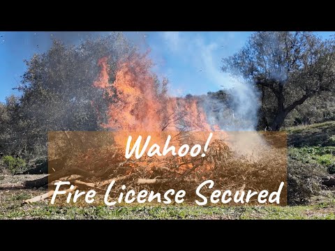Wahoo! Fire License Secured – Our Sustainable Land Clearing & Burning Journey with the McGlynns