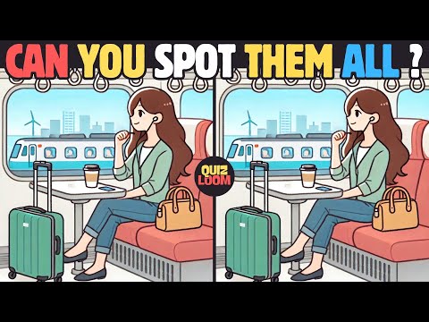 Spot the Difference - Focus Training Puzzle Set