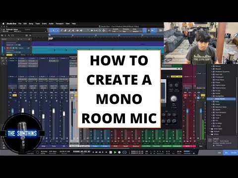 How To Create A Mono Room Mic For Your Drum Mixes (Drum Mixing Tips)