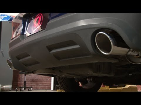 CJ Pony Parts - 2011-2014 Mustang GT Roush Axle-Back Exhaust Installation