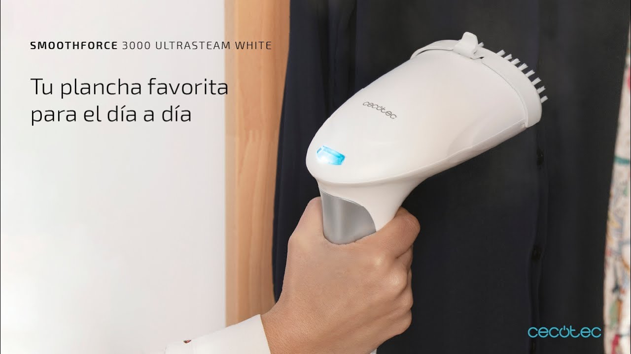 Відпарювач ручний CECOTEC SmoothForce 3000 UltraSteam (White) CCTC-05501 video preview