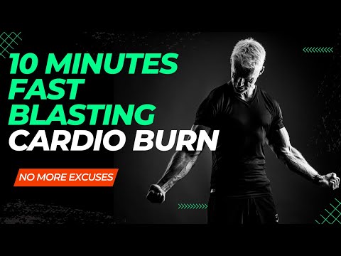 Cardio Burn |10 Minute Fat-Blasting Routine | NOEQUIPMENT | Fat Blasting Booty Builder | HolyBodyFit
