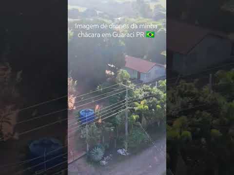 imagem de drones da minha chácara em Guaraci/PR 🇧🇷