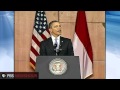 President Obama Addresses Muslim World in Indonesia