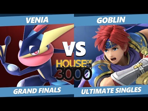 Smash Ultimate Tournament - Venia (Greninja) Vs. Goblin (Roy) SSBU Xeno 195 Grand Finals