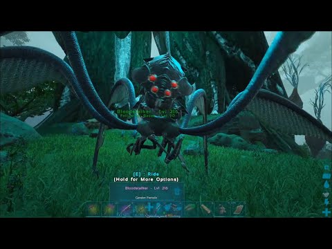 TAMING A NEW BLOODSTALKER! - Ark: Genesis [Cluster Series EP25]