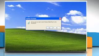 Windows® XP: Remove programs from Quick Launch