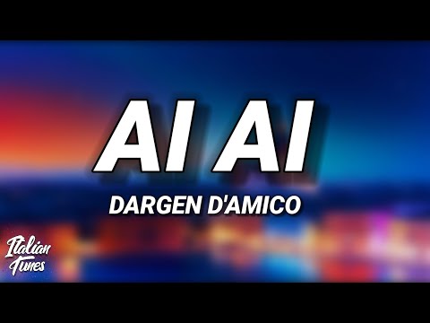 Dargen D'Amico - AI AI (Sanremo 2026)