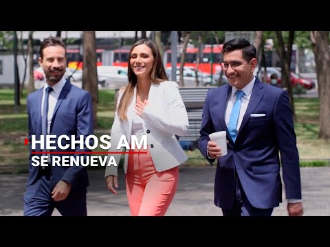 ¡Los cambios también llegaron a #HechosAM! | Ellos serán los nuevos conductores