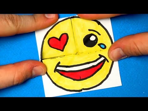 FUNNY AND SIMPLE THINGS YOU CAN MAKE OF PAPER - 5 Paper Game for Kids