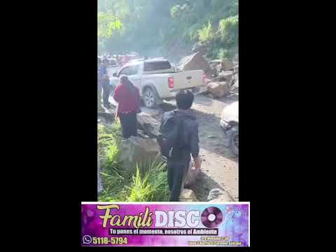 paso complicado en San Pedro Necta Huehuetenango