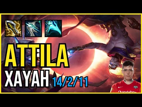 ATTILA - XAYAH ADC - EUW Grandmaster - Patch 11.7