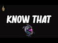 Know That (Lyrics) - Mos Def
