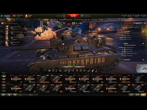 World Of Tanks. TL-1 LPC. Review And Gameplay.