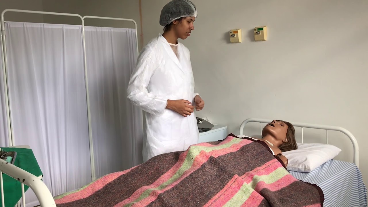 Semiotécnica - Sonda vesical de alívio em homem