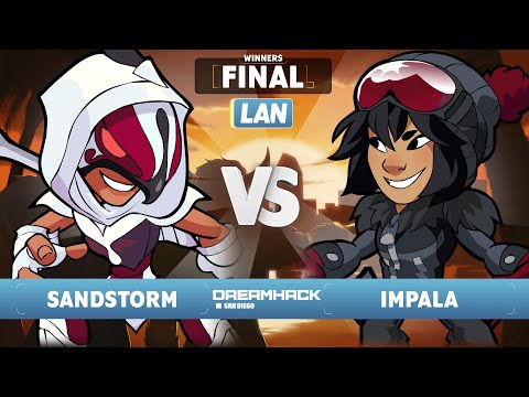 Sandstorm vs Impala - Winners Final - Dreamhack San Diego 2023 - LAN 1v1