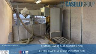 Centru CNC de prelucrarea lemnului Bacci TWIN de vânzare - Imagine 4 | Machineryline RO Centru CNC de prelucrarea lemnului Bacci TWIN | Imagine 4 - Machineryline