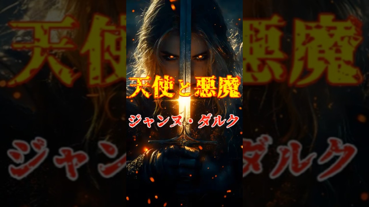 天使と悪魔　ジャンヌダルク編             #天使と悪魔  #あなたはどっちを選ぶ？ #都市伝説 #怖い話
