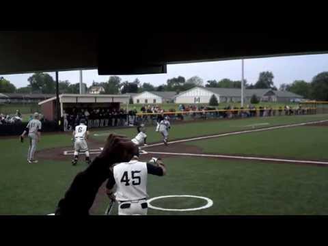 Waupun Jared Larsen RBI single vs. RSC