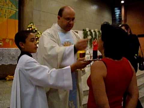 Missa do Padre Paulo em 17 de agosto de 2008