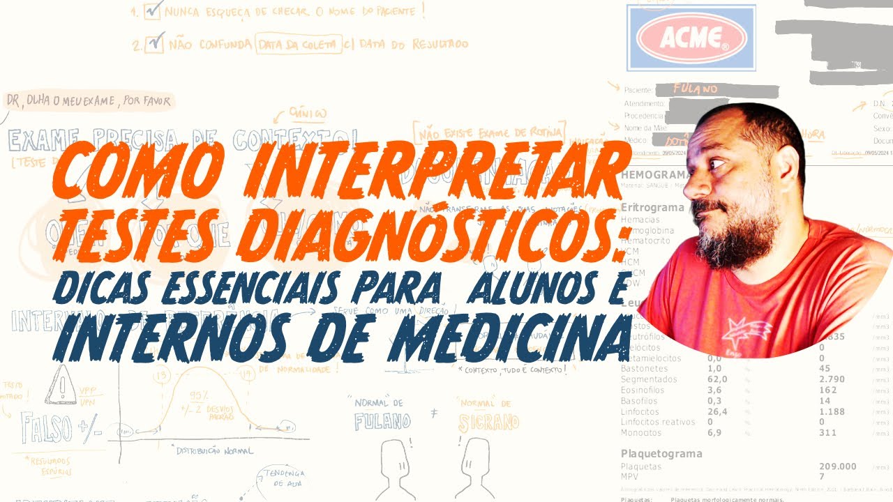 Como Interpretar Testes Diagnósticos: Dicas Essenciais para alunos e internos de medicina.