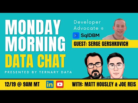 Data Modeling, Writing books, and More w/ Serge Gershkovich