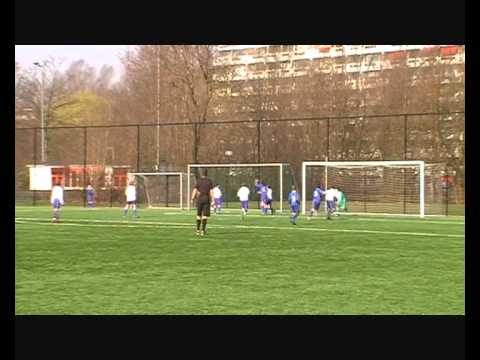 CVV Zwervers D1 - Leonidas D1 (4 - 1), 24 maart 2012
