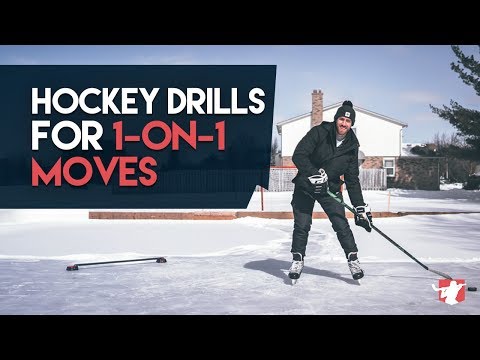 Hockey Drills For 1-on-1 Moves [Limited Space] 🏒 thumbnail