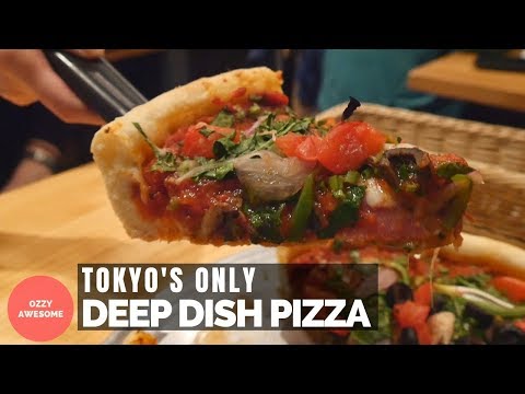 Tokyo's ONLY Deep Dish Pizza Restaurant! Devil Craft Tokyo!