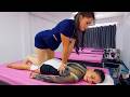 ASMR Amazing Thai King Barbershop Full Service Massage