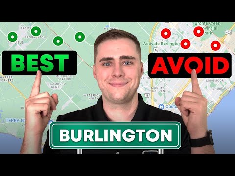 BURLINGTON Ontario's Neighbourhoods Explained. [Best & Worst Areas EXPOSED]