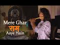 Mere Ghar Ram Aaye Hain Flute Cover Instrumental Divyansh Shrivastava Ram Bhajan Rammandir