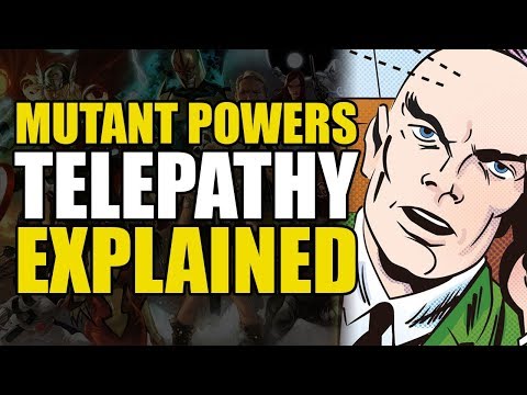 Marvel Mutant Powers: Telepathy Explained | Comics Explained