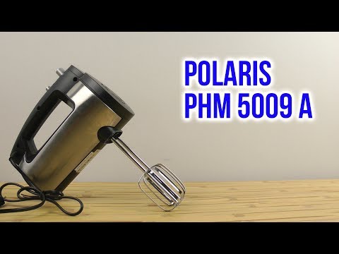 Миксер Polaris PHM 5009A черный-серебристый - Видео