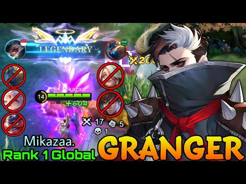 Legendary Jungler Granger Shutdown All Enemies - Top 1 Global Granger by Mikazaa. - Mobile Legends