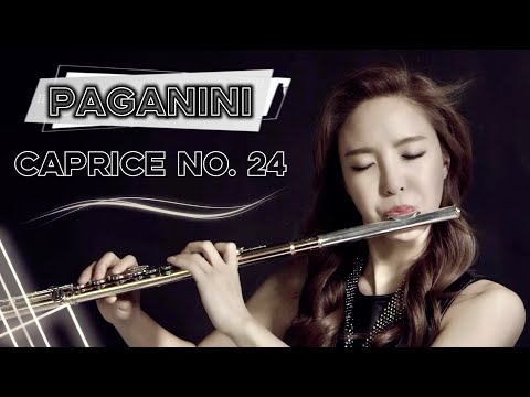 Paganini Caprice No.24 - #Jasminechoi #flute #flutist
