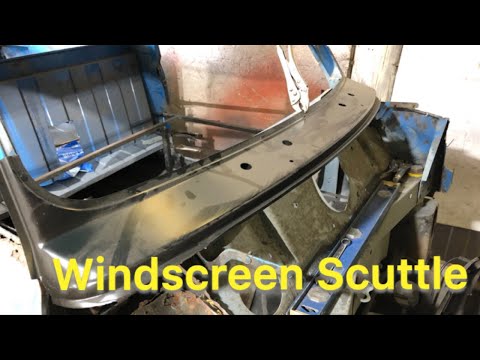 Classic Mini Pickup Restoration Ep16 - Windscreen Scuttle
