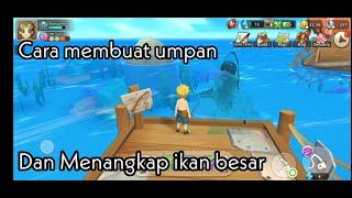 Cara mendapatkan umpan mancing di tour of neverland