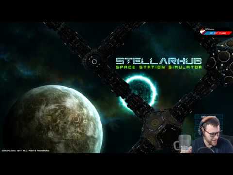 LET'S TRY STELLARHUB - Space Station Management, Builder, Survival - Gameplay [Twitch]