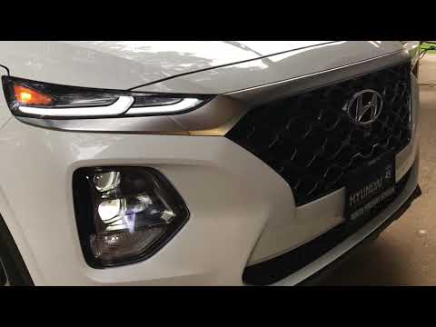 2019 Hyundai Santa Fe LED headlights and taillights