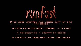 ATARI XL / XE =+ RUNFAST += NEW GAME 2021
