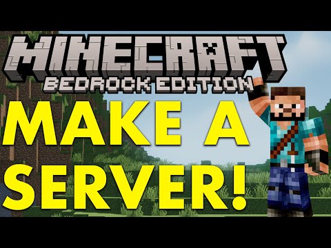 How To Make a Minecraft Bedrock Server (2023)