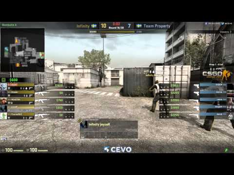 Property vs Infinity Game 2 (CEVO-P CS:GO Season 8) - Helium & Launders