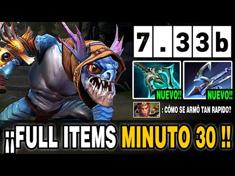 ¡¡EL SLARK ES UNA MÁQUINA IMPARABLE CON LOS NUEVOS ITEMS!! ¡¡U KILL POR MINUTO!! - PARCHE 7.33